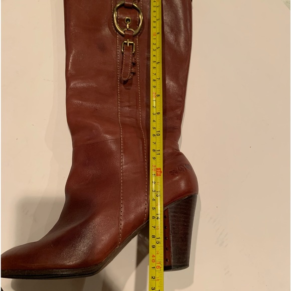 Cognac brown riding boots - Picture 9 of 16